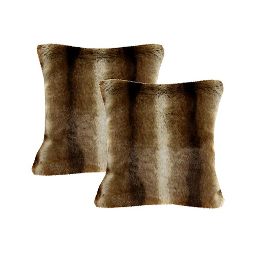 Pair faux animal - faux, soft