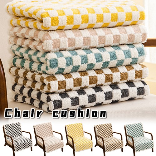 Plush office non slip chair - non-slip,