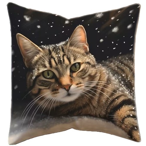1pc cushion cover tabby - cover,
