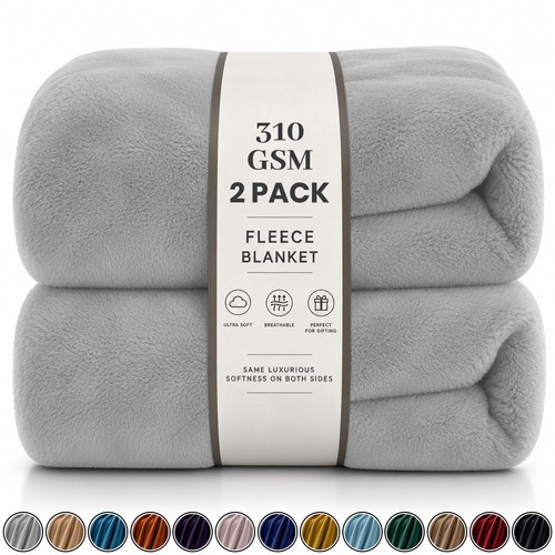 Fleece throw blanket - blanket, pack